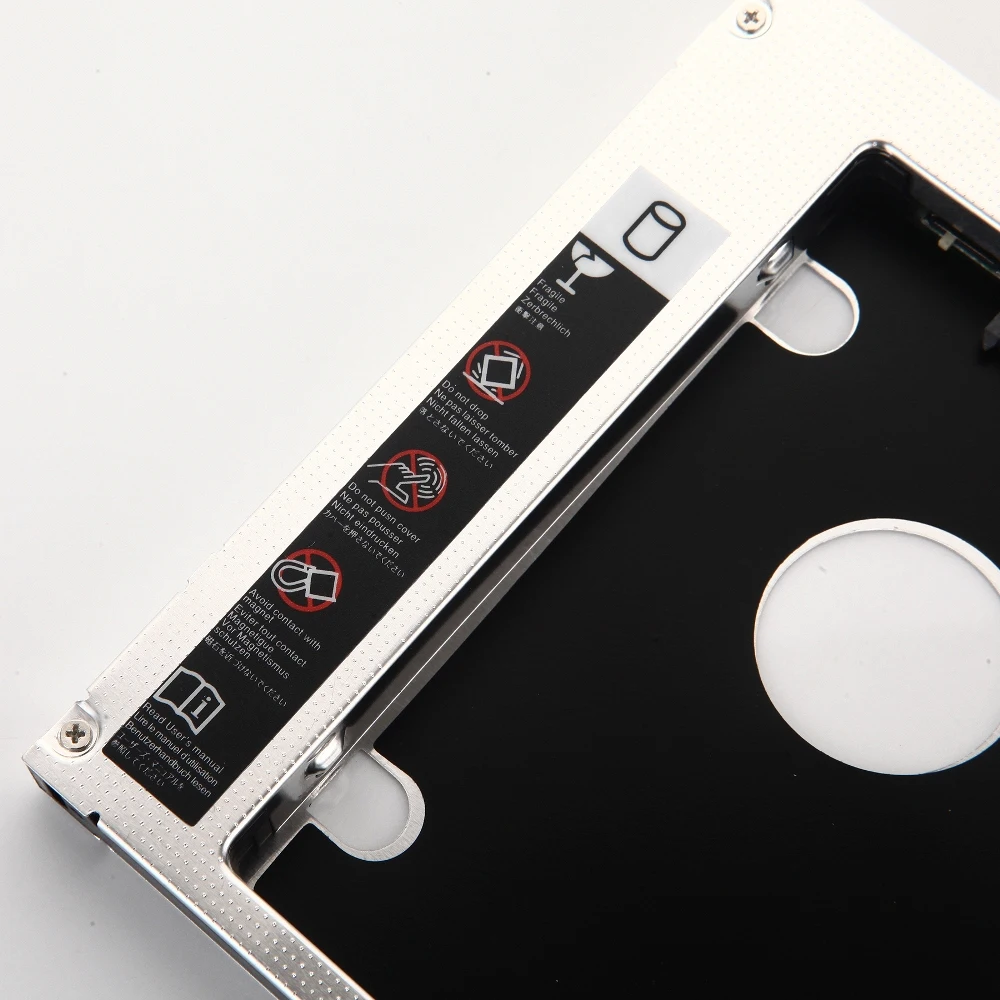 SATA 2nd HDD SSD жесткий диск Оптический корпус Caddy Рамка адаптер для ASUS F5GL M50VN K70IO TS L633A