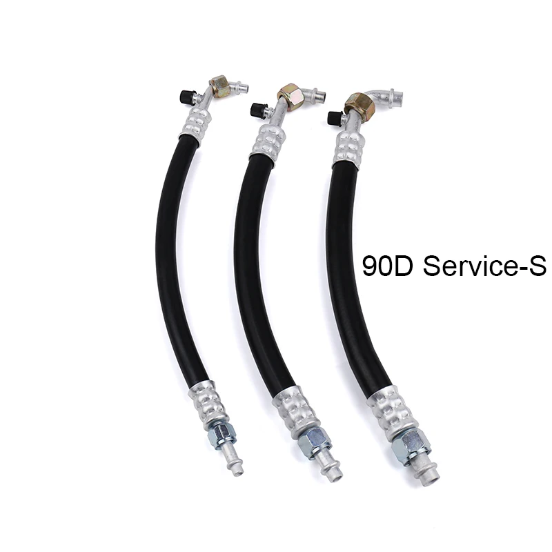 

Плотный настенный шланг A/C в сборе #6 #8 #10 R12 R134a, прямой/90 уплотнительных колец, фитинг 5/8 дюйма-18 3/4 дюйма-16 7/8 дюйма-14 ядер с Сервисным портом M10