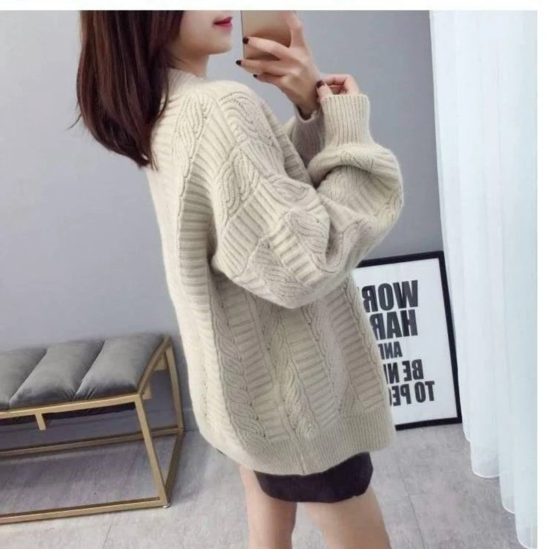 

Cardigans Manga Larga Knitted Sweater Korean Style Long Sleeve Top Cardigan Women Summer Sweats Cardigan Oversize Cropped