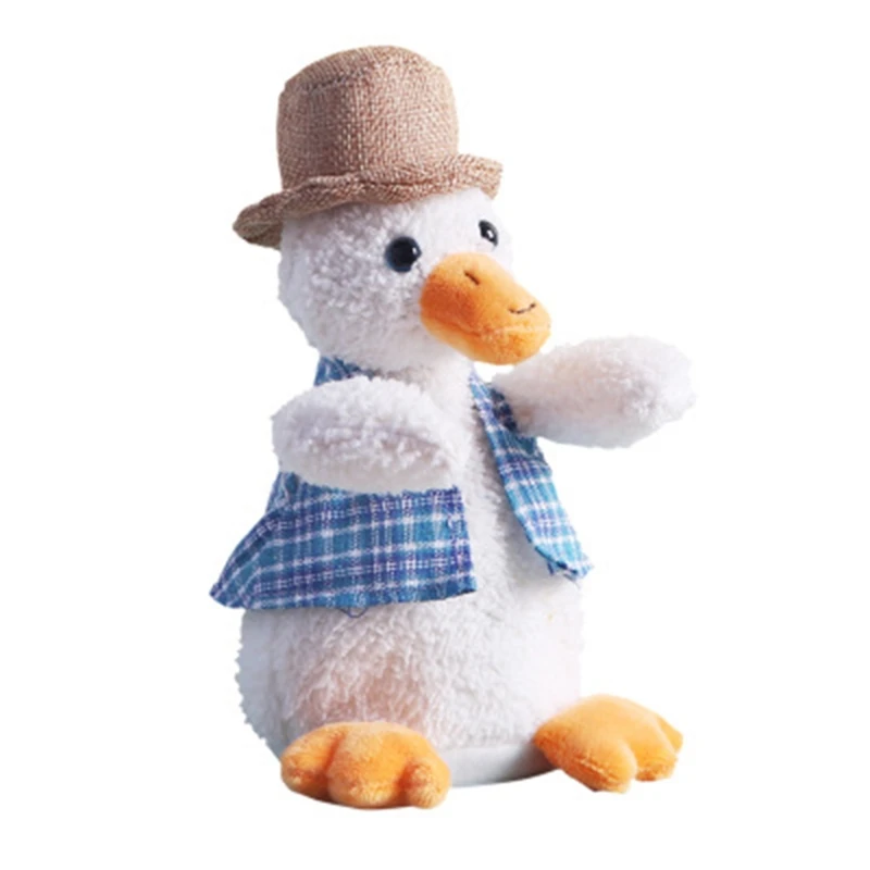 

Kids Talking Toy Duck Repeat What You Say Plush Toys Girls Electric Stuffed Doll