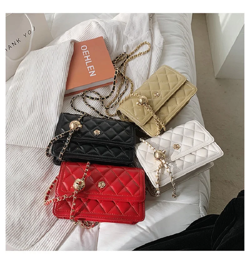 

New Tide Fashionable And Versatile Women's Bag Net Red Shoulder Bag Spring Crossbody Bag Ringer Chain