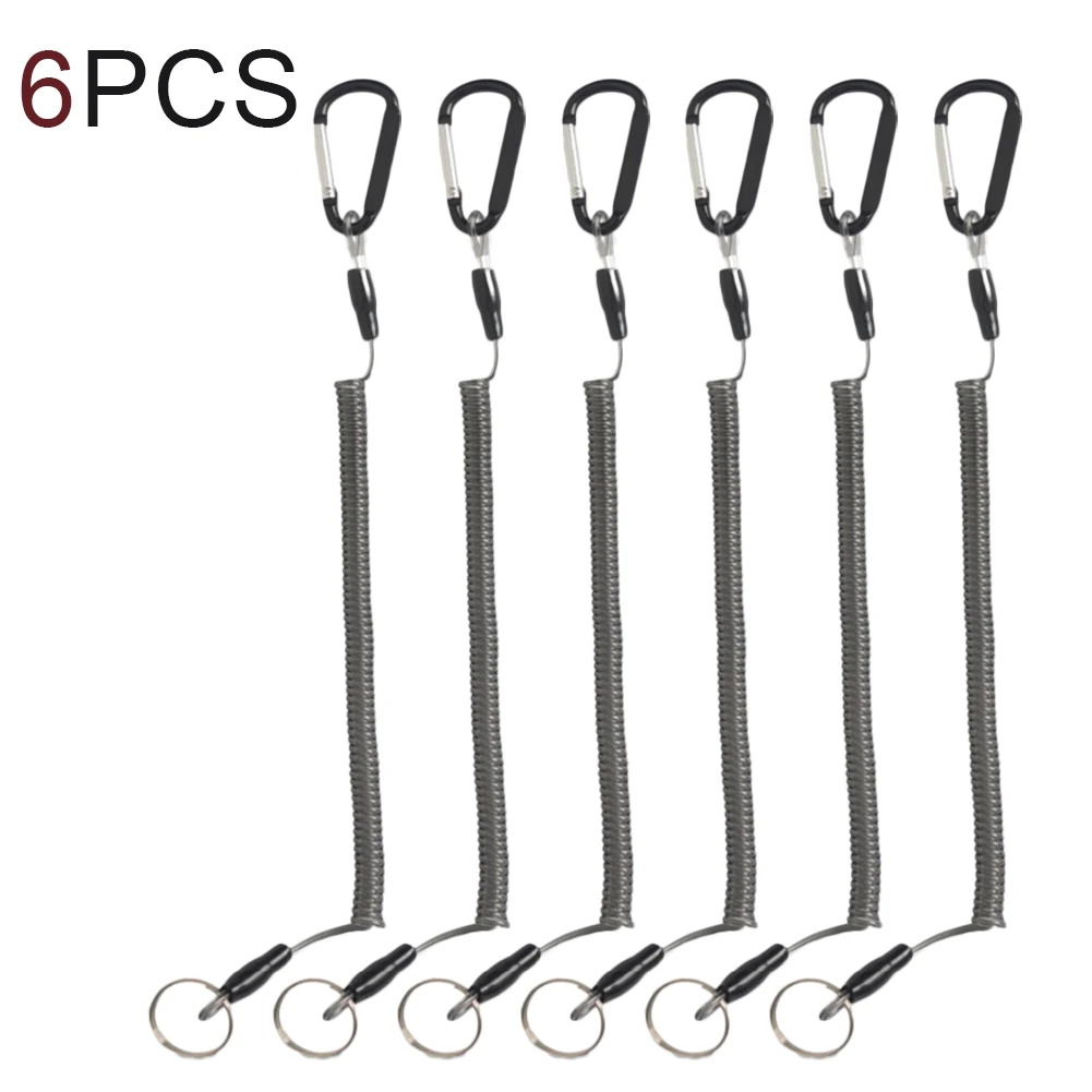 

1/6pcs Fishing Outdoor Hike Magnet Lanyards Retention Ropes Release Holder Pliers Lip Grips Tackle Tools Fly Fishing Accessories