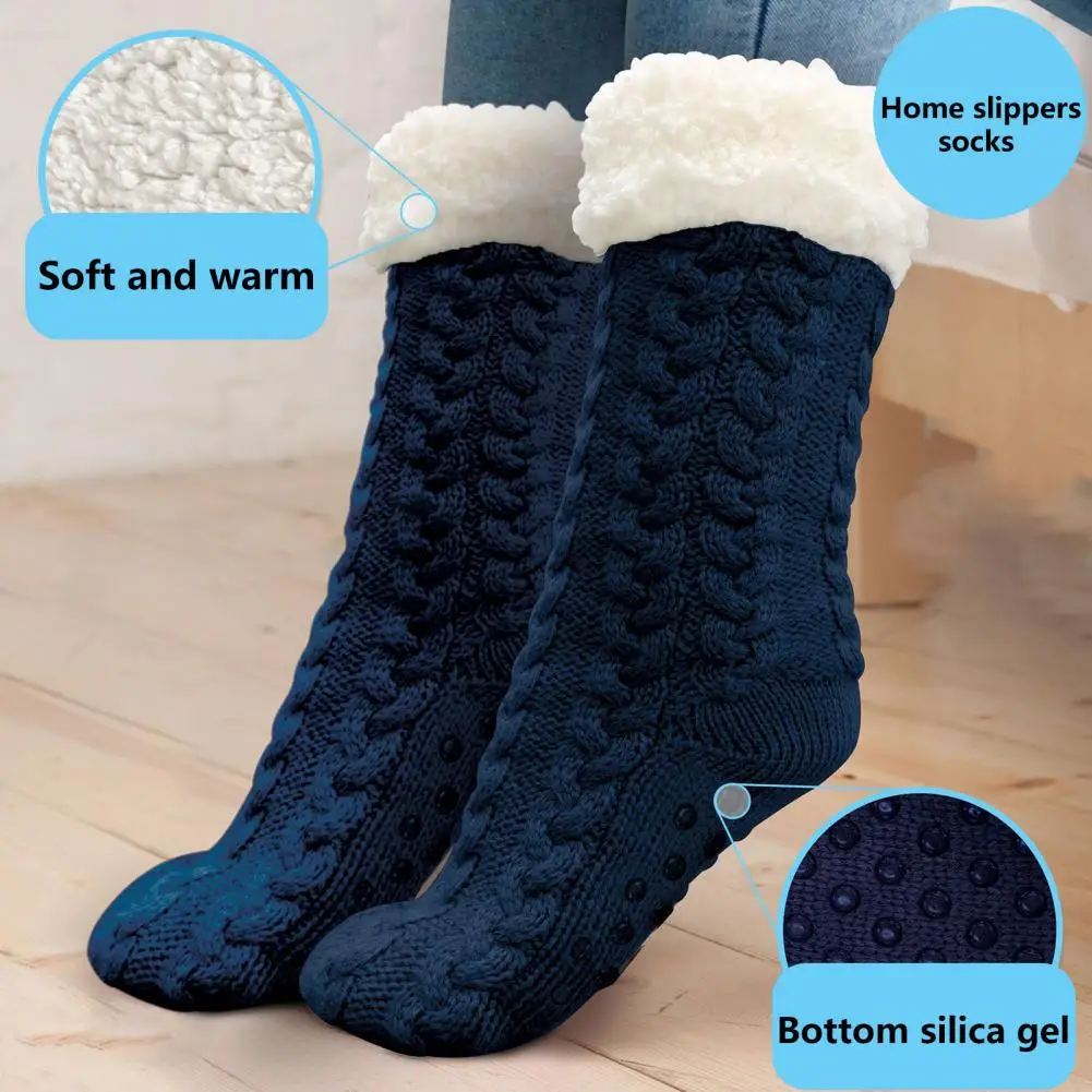 

Polyester 1 Pair Beauty Anti-friction Long Socks One Size Stocking Elastic for Gift