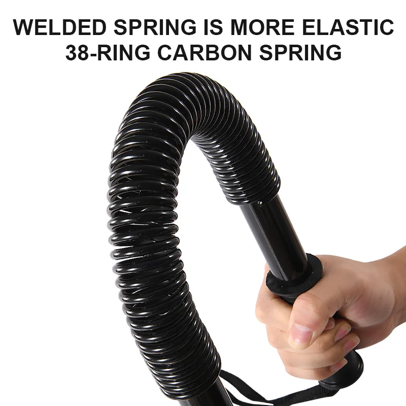 Тренажер для фитнеса пружинный мощный гимнастический эспандер рук 20 кг/30 кг/40