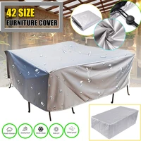 42 sizes furniture dustproof cover oxford cloth for rattan table chair sofa waterproof dust proof garden patio protective cover