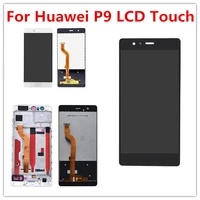 5 2 for huawei p9 eva l09 l19 l29 lcd display with touch screen digitizer assembly with frame