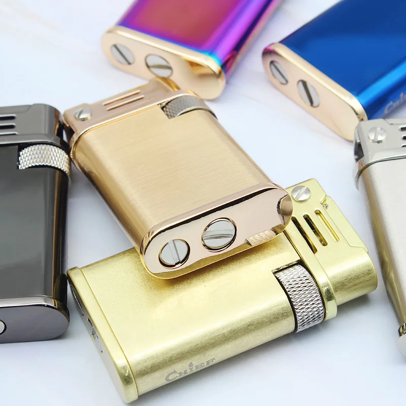 Новинка дизайнерская Зажигалка CHIEF гаджеты для мужчин керосиновая масляная