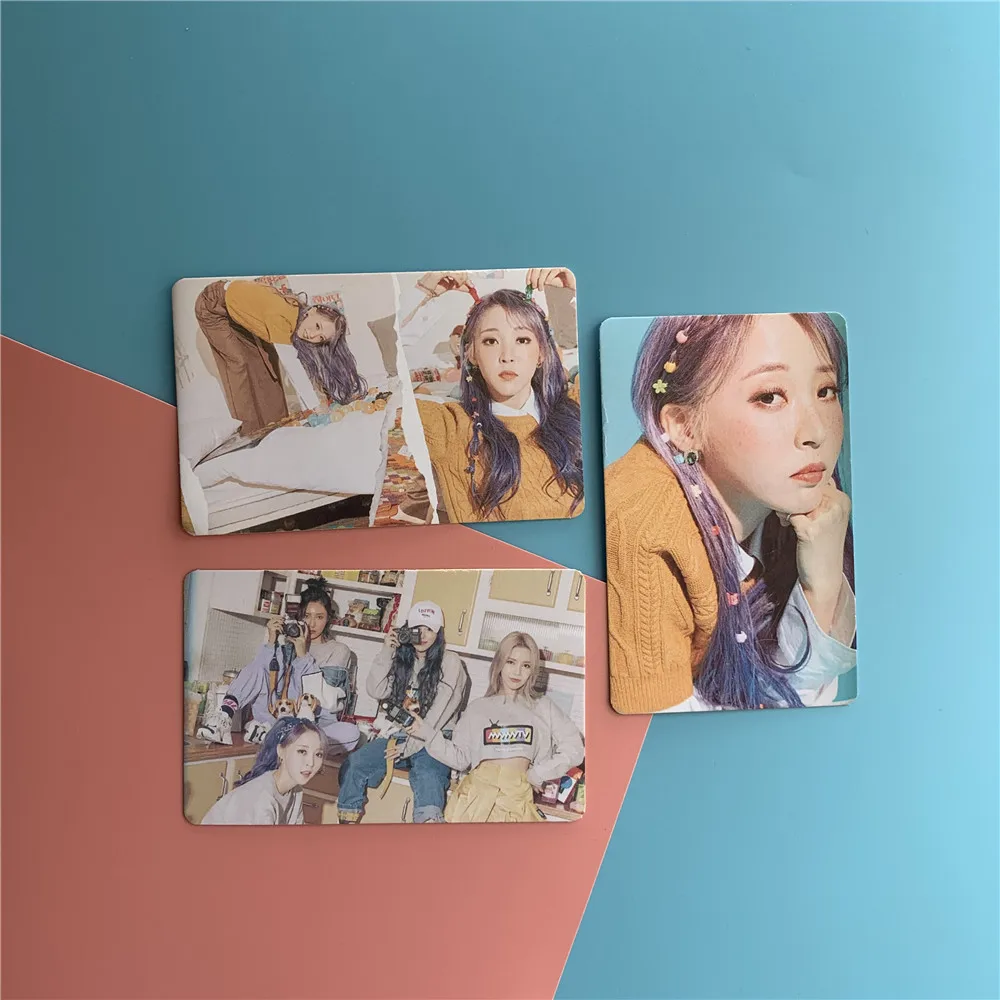 10pcs/set Kpop MAMAMOO photocard High quality HD photo K-pop Mamamoo LOMO CARD Album 2020 Season Greetings new arrivals - купить по