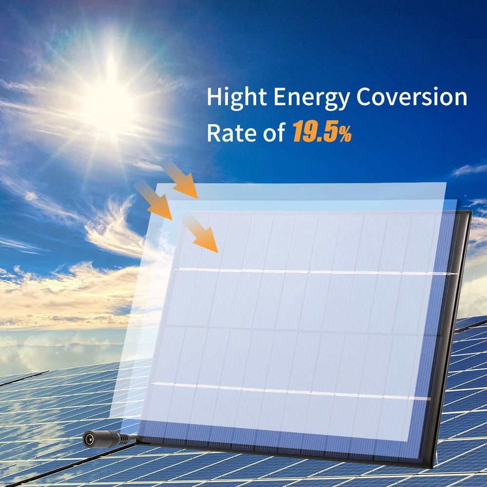 Компактная поликристаллическая солнечная панель 210*165 мм портативное 5 2 Вт/12 В DIY