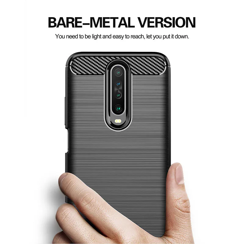 Новый чехол из углеродного волокна для Xiaomi Redmi K30 K20 Pro GO 8 8A 7 7A Note 4 4X5 6 8T Мягкий