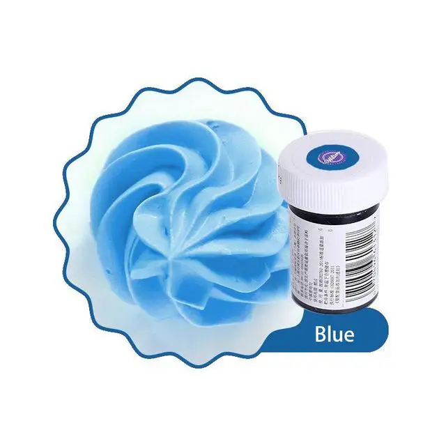 Blue Wilton цвет еды ing глазурь цвета, на гелевой основе, 1 шт 1 oz. Съедобный цвет пигмент для выпечки торта Кондитерские помадки Макарон крем - Цвет: Blue