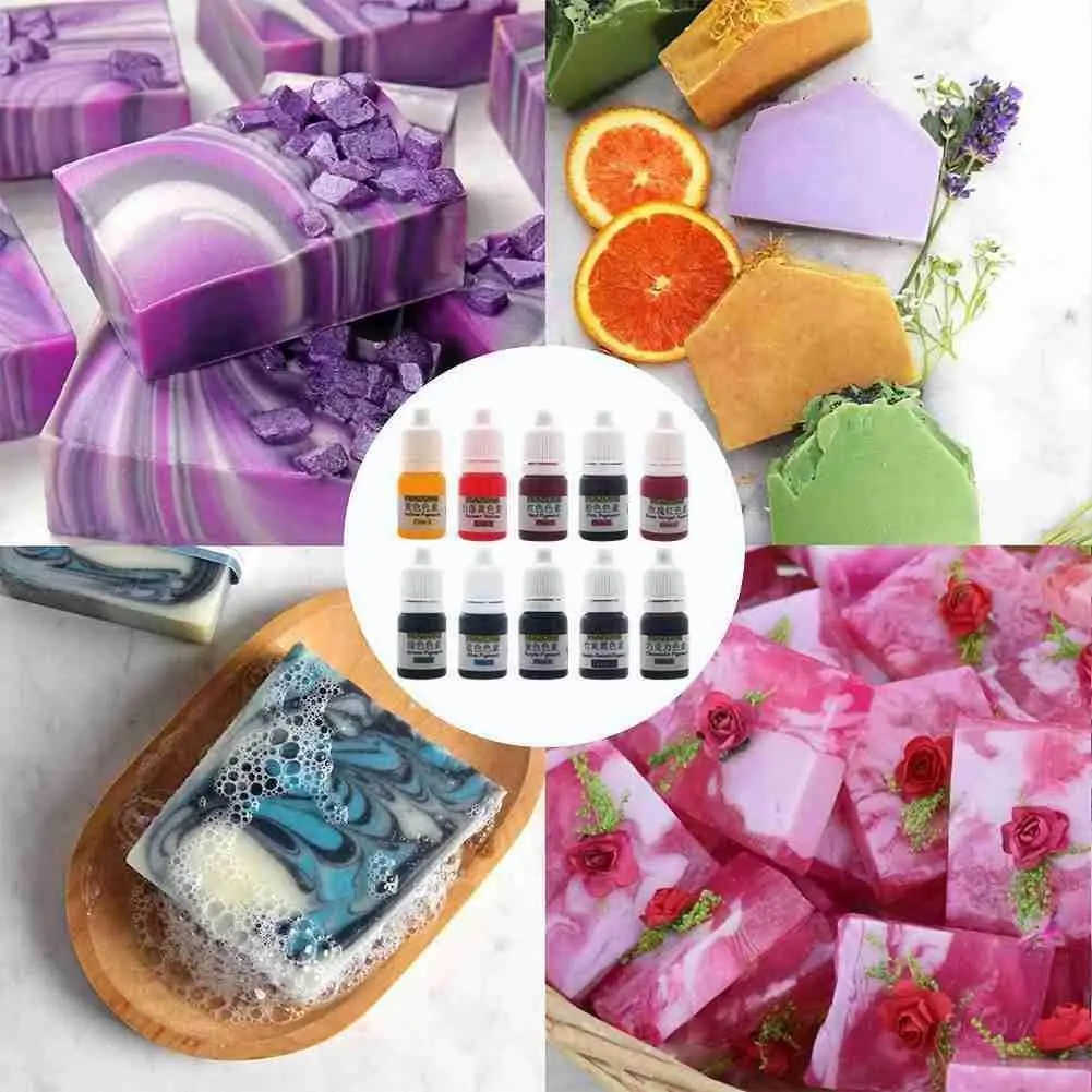 

5ml Handmade Soap Material Pigment Color Liquid Pigment Homemade Materials Multiple Colors In Colorant Soap O8O7