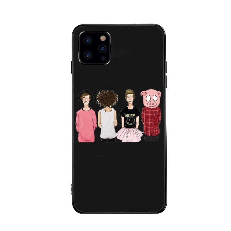 5Sos ремешок YOUNGBLOOD 5 секунд лета чехол для телефона iPhone12 11 pro XS MAX 8 7 6 6S Plus X 5S