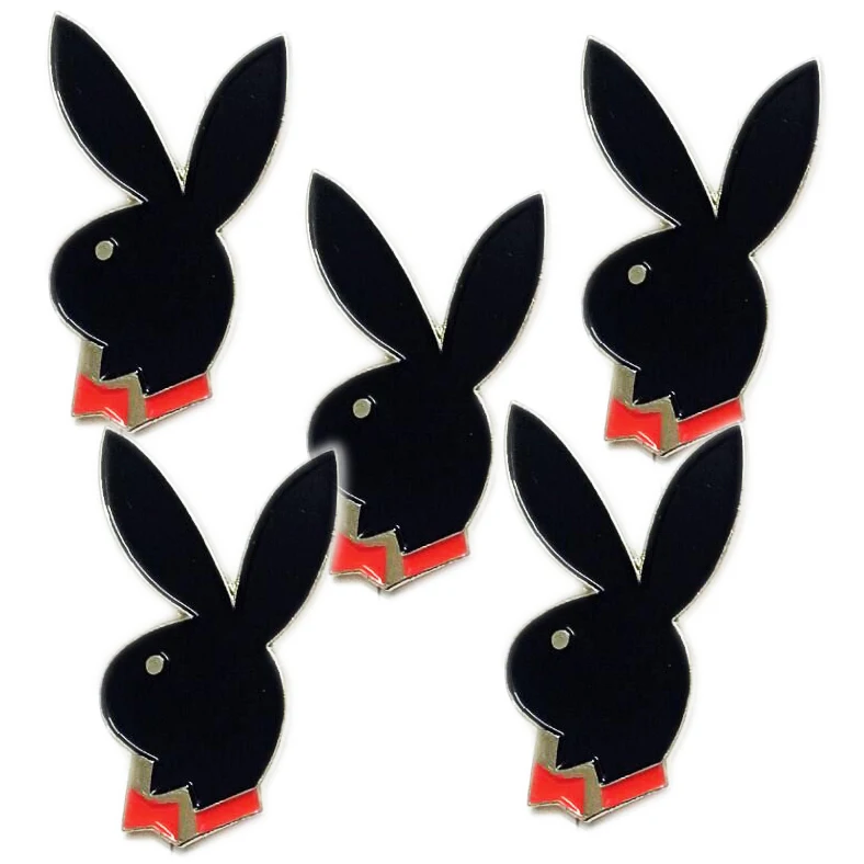 Партия 5 шт. сексуальный значок с отворотом кролика|Броши| |