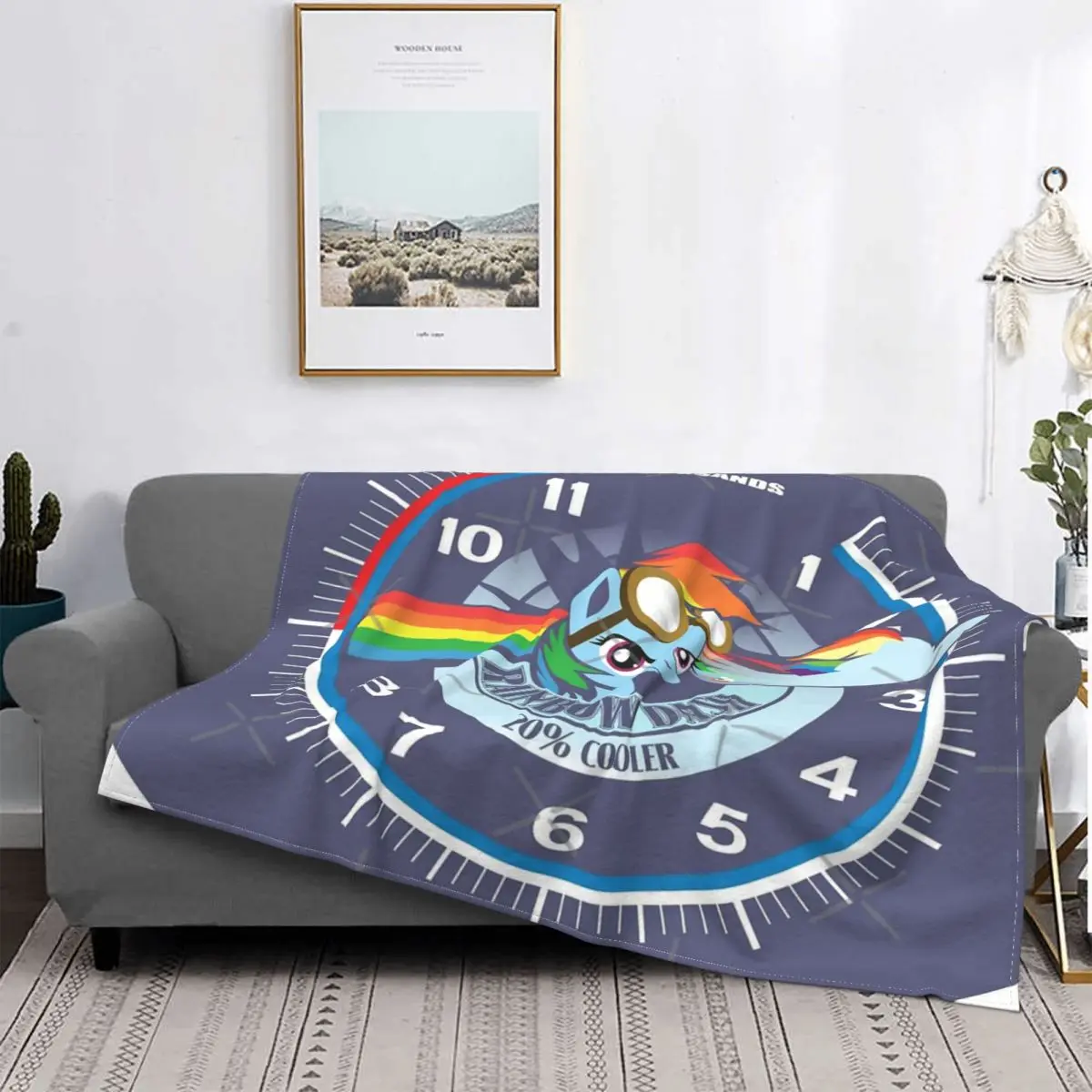 

Manta con logotipo RD 20, a cuadros para cama colcha, manta doble de felpa de Anime, Cobija para cama