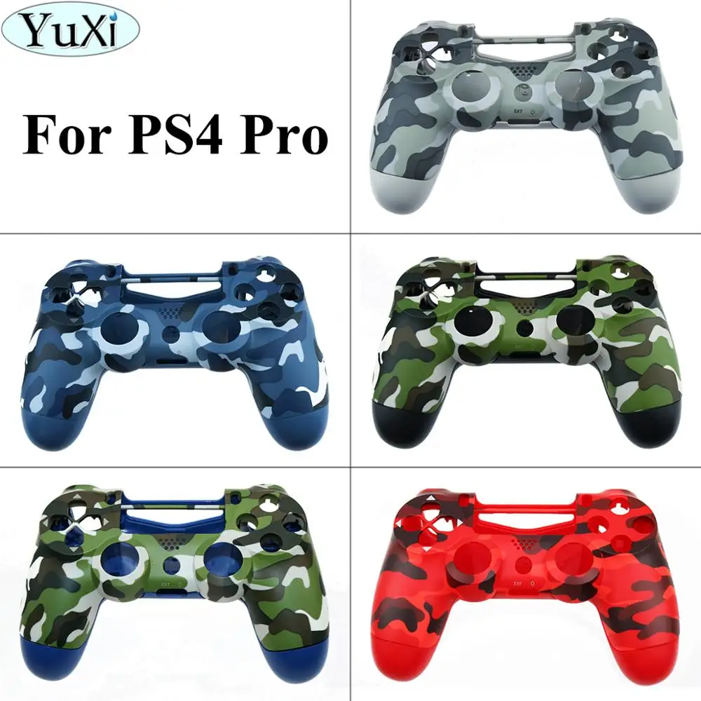 

YuXi Plastic Hard Shell For Sony for Playstation 4 PS4 pro JDS 040 JDM-040 Controller Housing Cover Protective Shell Skin Case