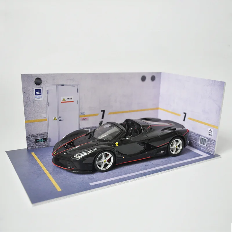 DIY игрушка головоломка 1:24 модель автомобиля гараж ПВХ парковочное место