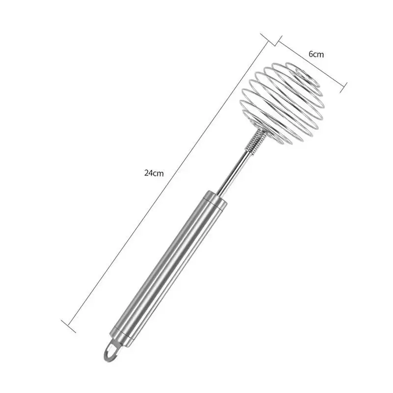 

Steel shape Manual Whisk Frother Blender Tools Stirrer Kitchen Gadgets Egg Beater Tool Egg Kitchen X5U7