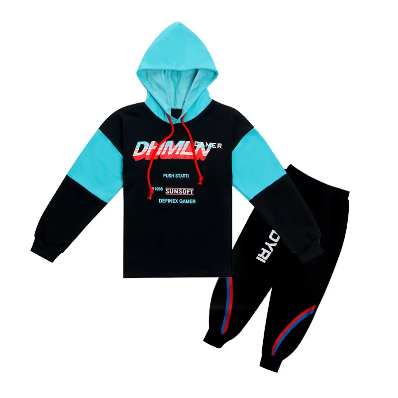 Детский спортивный костюм из двух предметов свитшот с капюшоном и штаны |