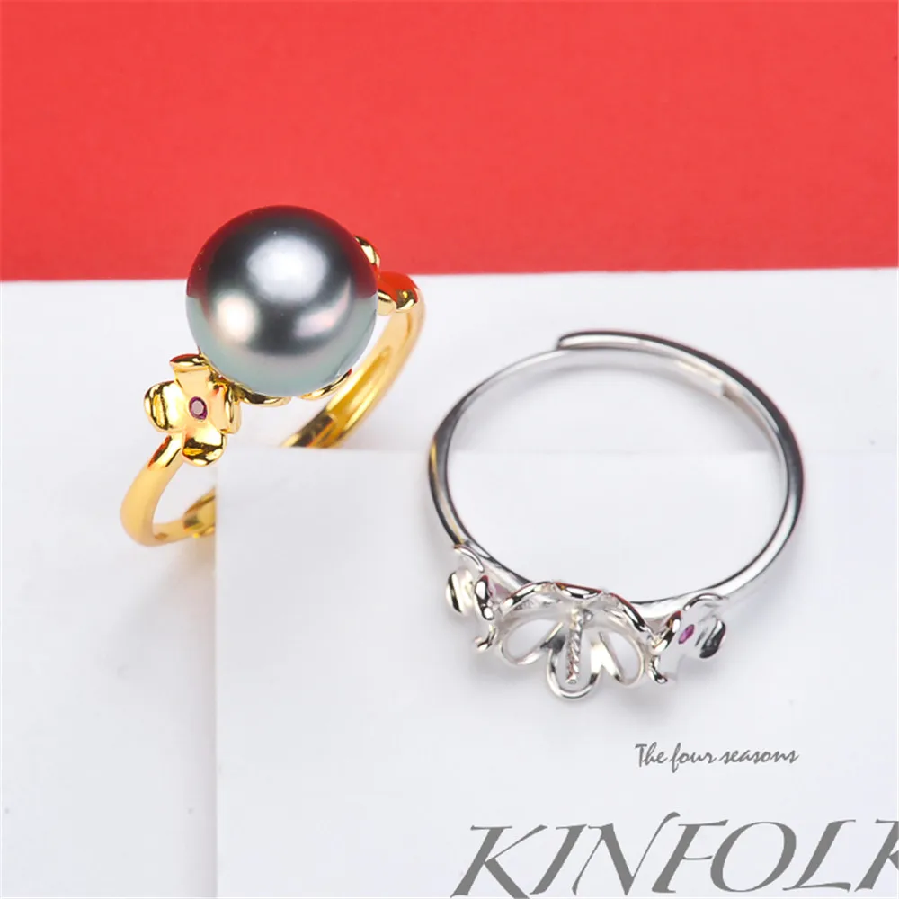 

Кольца из серебра 925 пробы, с жемчугом