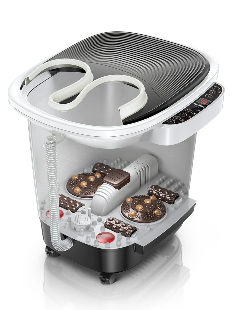 

Foot Bathtub Automatic Massage Foot Soaking Artifact Electric Heating Foot Washing Machine High And Deep Barrel Steam