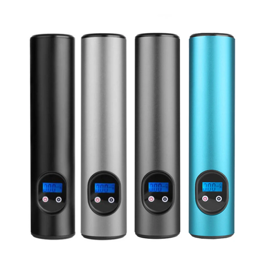 Умный мини велосипедный насос алюминиевый сплав Ручной USB воздушный для