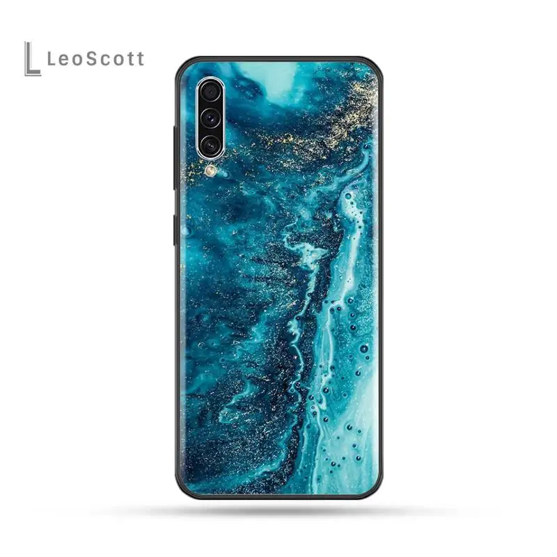 

Laser Gradient Marble Phone Case For Samsung Galaxy M10 20 30 A 40 50 70 71 6S A2 A6 A9 2018 J7 CORE PLUS STAR S10 5G C8
