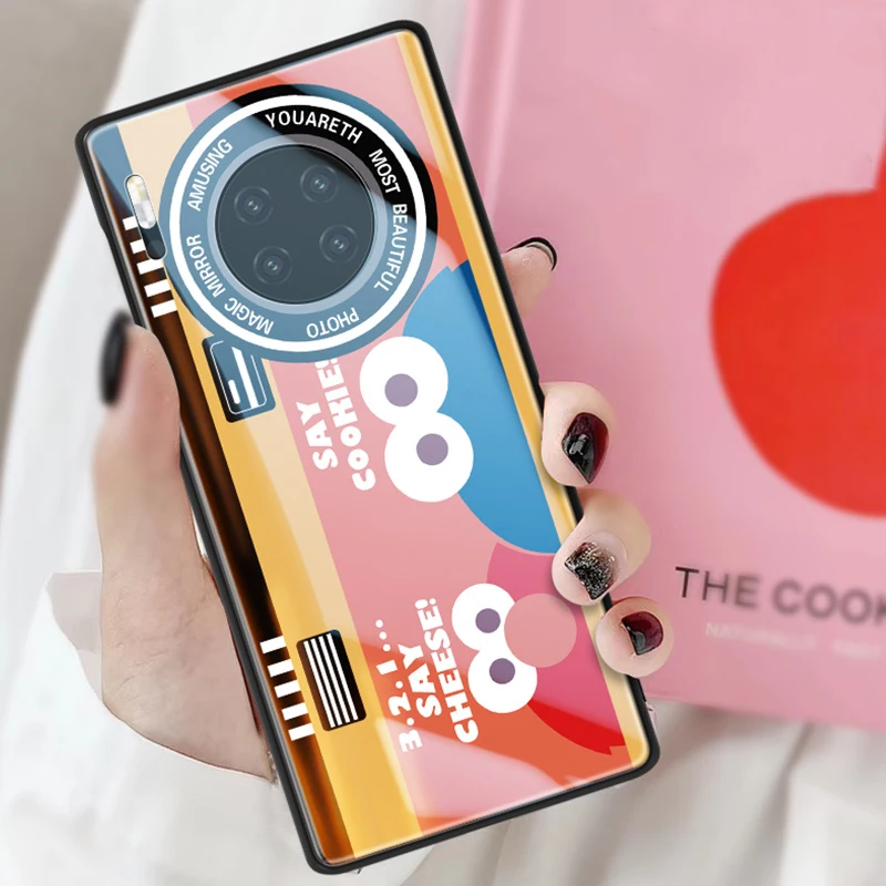 Для huawei mate 30 Pro Чехол оригинальный прозрачный зеркальный Mofi 30pro чехол s для Snoopy