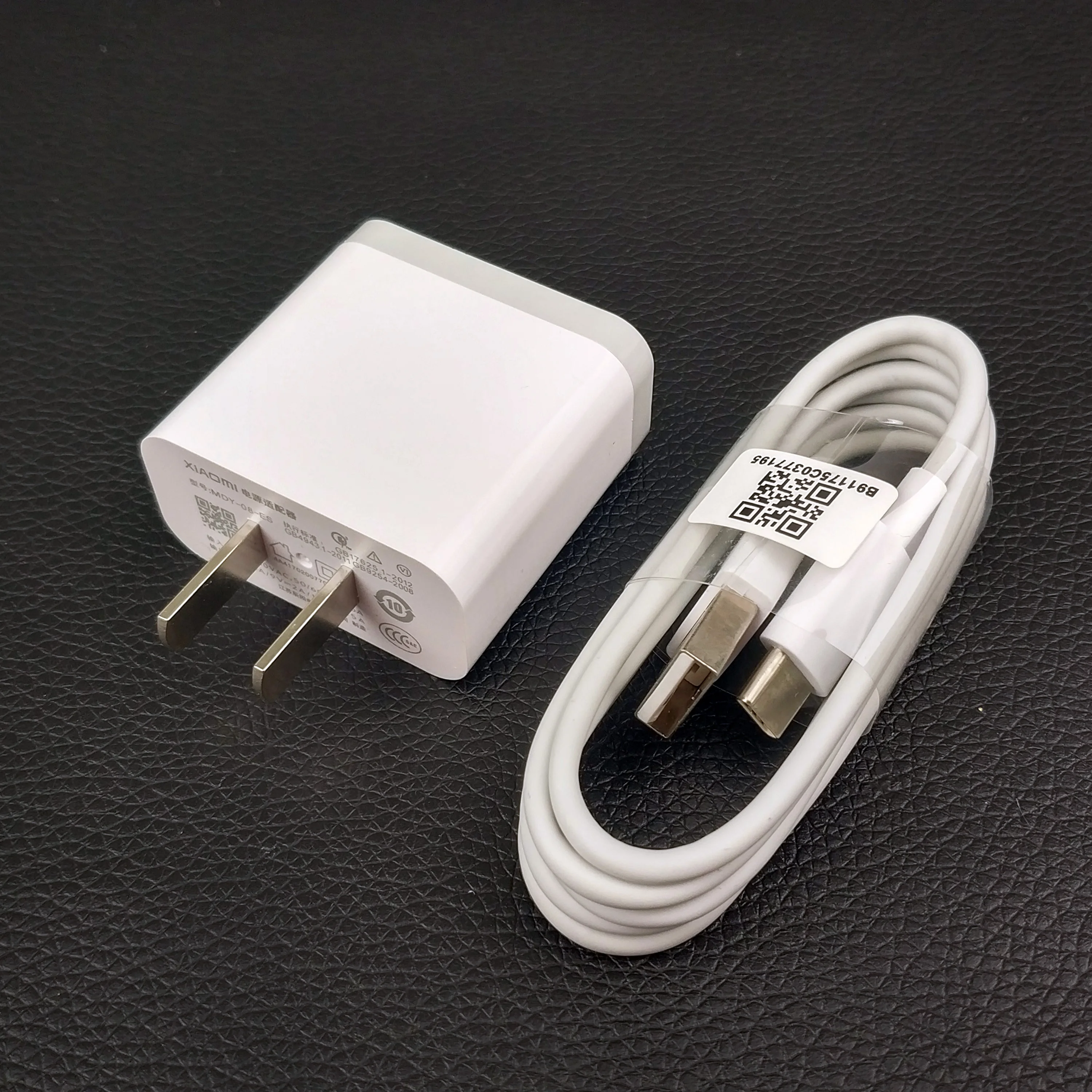 Оригинальное быстрое зарядное устройство Xiaomi QC3.0 настенное дорожное Usb type C 12 в 1 5