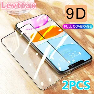 50pcs 9d curved tempered glass for iphone 13 12 film 9h anti knock screen protector for iphone se 2020 11 pro max xs xr x 8 7 6s free global shipping