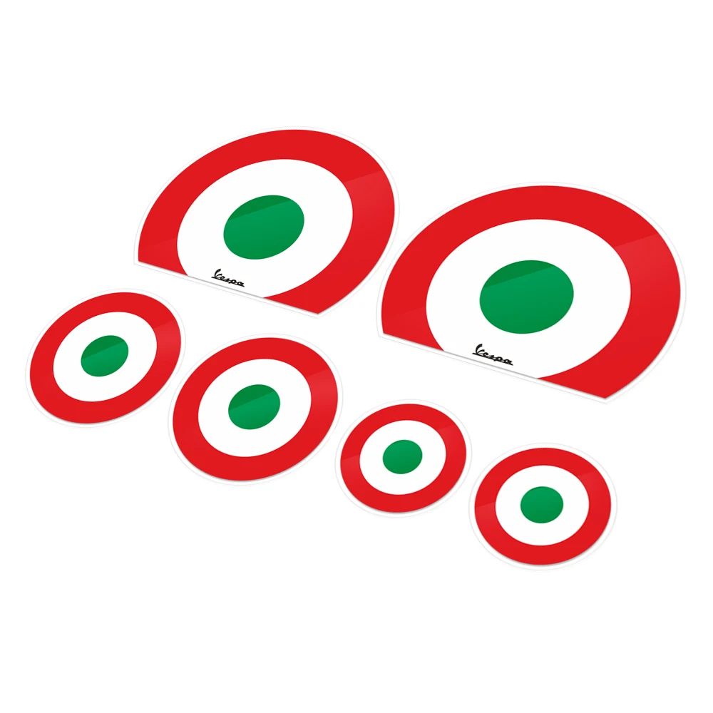 Наклейка на мотоцикл итальянский флаг наклейки чехол для PIAGGIO VESPA GTS GTV LX LXV SPRINT |