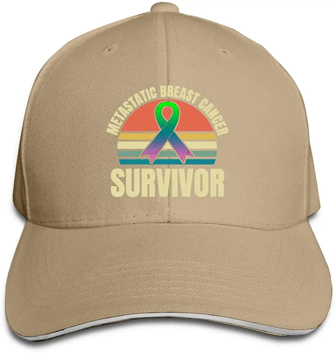 

Metastatic Breast Cancer Awareness Baseball Caps Sandwich Caps