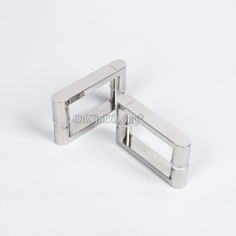 Новое поступление 2 шт. безрамные ручки для душевой кабины из нержавеющей стали 304