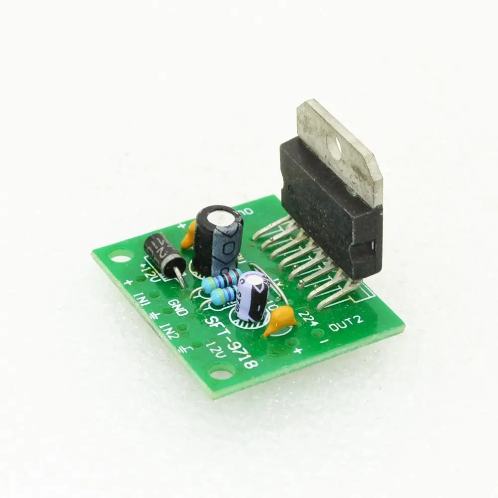 TDA7297 15W amplifier board spare parts dc 12v grade 2.0 dual audio encoding 15w electronic diy kit | Компьютеры и офис