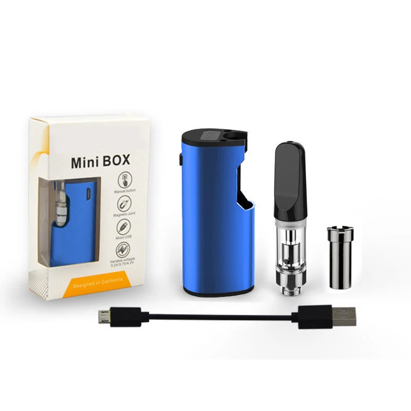 Мини-бокс вейп-набор мод атомайзер для КБД кальяна 650 мАч электронная сигарета