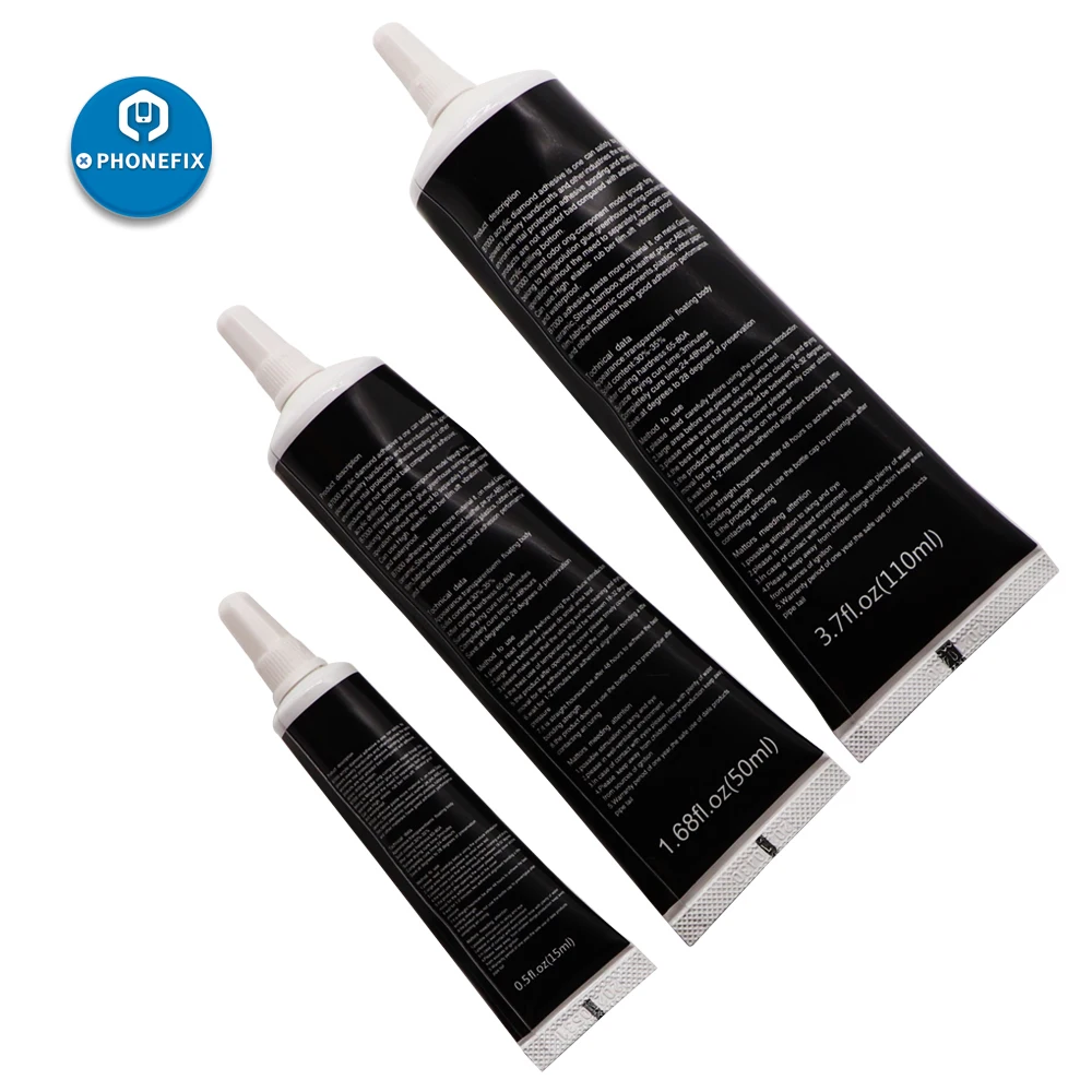 50ml 110ml Transparent Adhesive B7000 Glue Mobile Phone Touch Screen Superglue Fluid Glues Paste Glass Wooden Jewelry | Инструменты