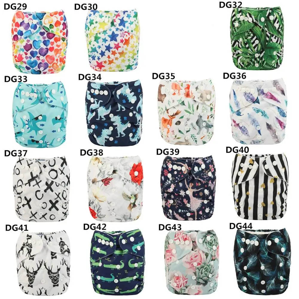 50 шт./партия детские моющиеся подгузники | Мать и ребенок