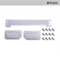 stainless steel metal front grille for mn 112 g500 rc car upgrade accessories intake grilles