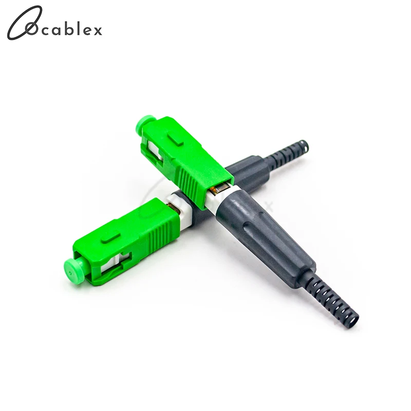 ESC925T SC APC Одномодовый оптоволоконный быстрый разъем встроенный тип | Мобильные