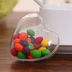 20 шт., пластиковые конфеты в форме сердца