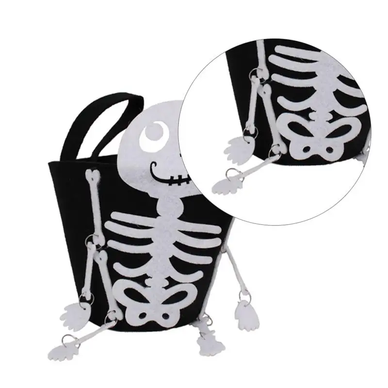 5 шт. нетканый детей тыква сумка Хэллоуин Портативный тыквы Тыква Happy Halloween