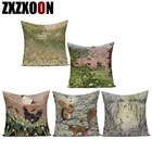 Стильная футболка с изображением персонажей видеоигр Cojines Decorativos Para диван животные бабочка цветок кошка декоративные подушки для подушек наволочка из полиэстера