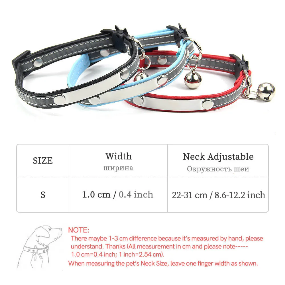 Персонализированный ошейник для кота Ожерелье с котенком щенков и небольших