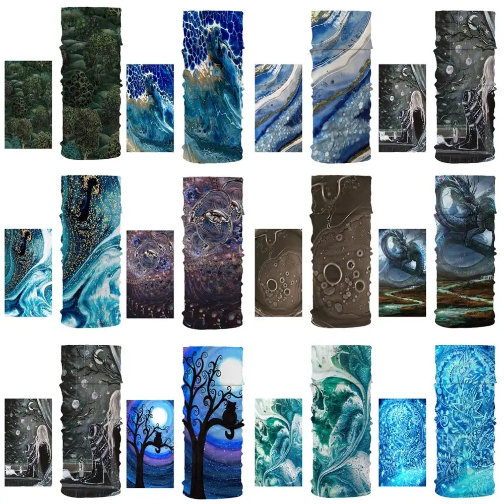 

New Design Outdoor Climbing Cycling Magic Bandana Women Men Windproof Protection Face Head Neck Wraps Warmer Scarf