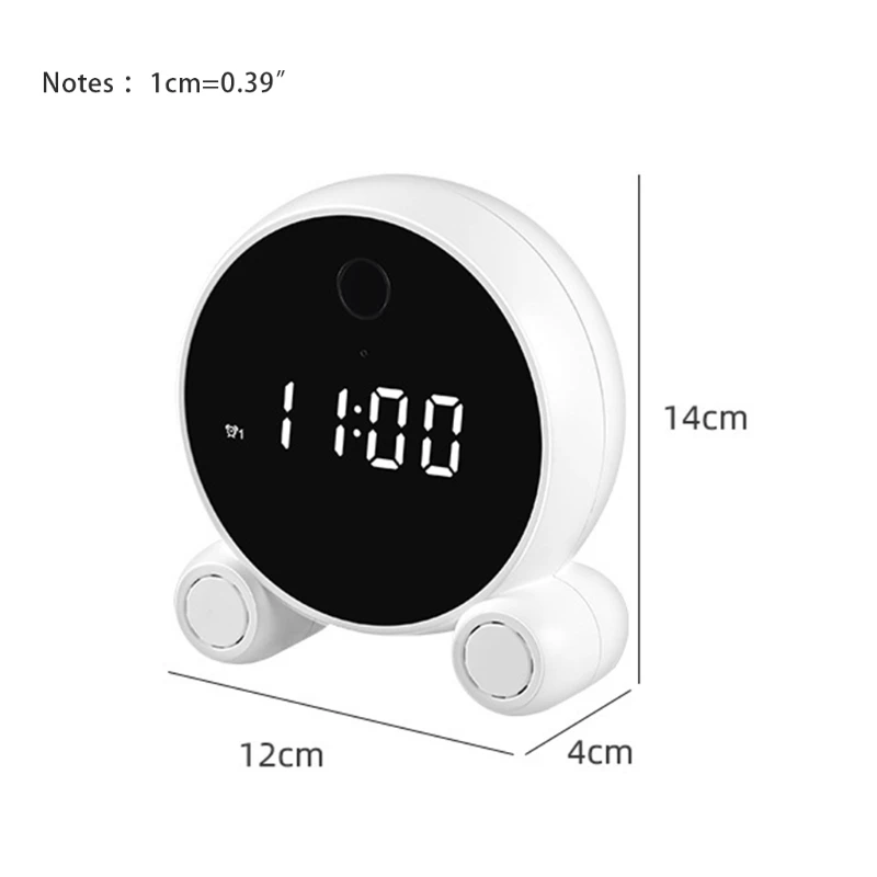 

Smart Clock Camera WiFi 1080P Two-way Motion Detection IR Night Vision