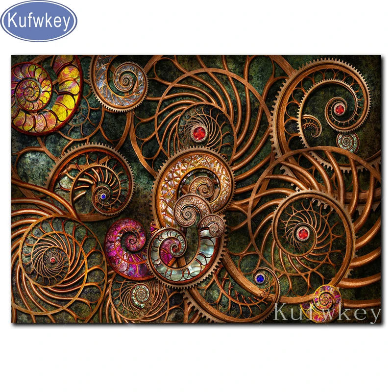 Камни в форме ромба/Набор для рисования с круглыми камнями и полотном