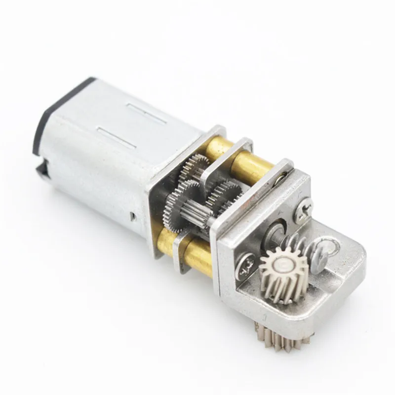 DC 12V микро скоростной мотор редуктор N20 мини металлический 10RPM Электрический для