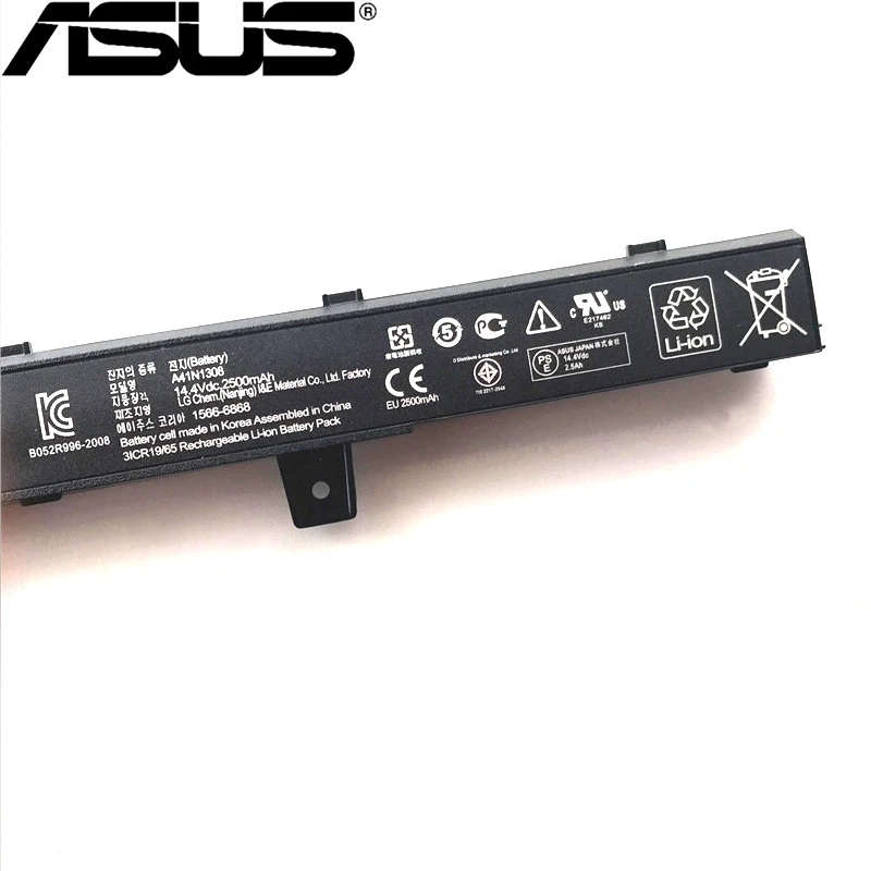 ASUS оригинальные A31N1319 A41N1308 14,4 V 37WH для ASUS X551M X451 X551 X451C X551CA ноутбук Батарея