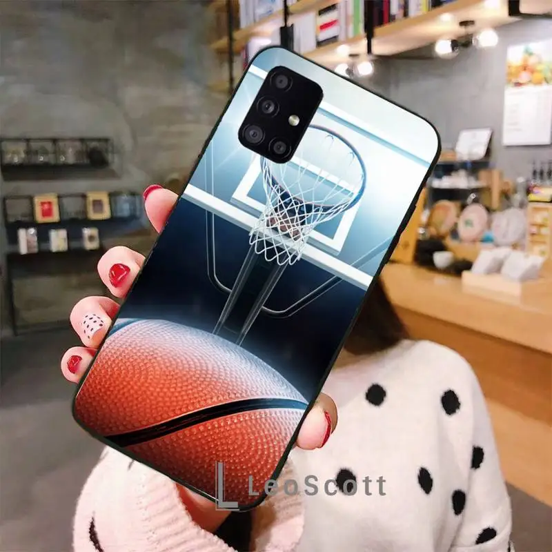 

basketball sports Phone Cases For Samsung A50 A51 A71 A31 A21S S8 S9 S10 S20 S21 Plus Fe Ultra 4G 5G
