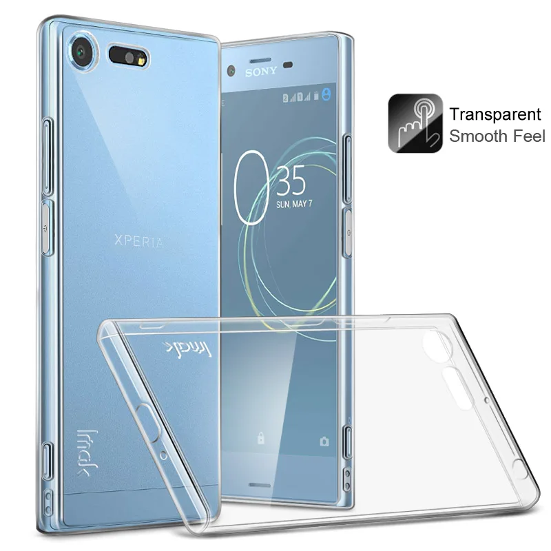 Защитный чехол IMAK с окружением для sony Xperia 10 Plus XZ3 XZ XZ2 Премиум мягкий чехол из ТПУ для G8141 G8142 полный чехол матовый чехол